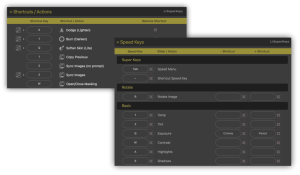 Lightroom masking shortcuts